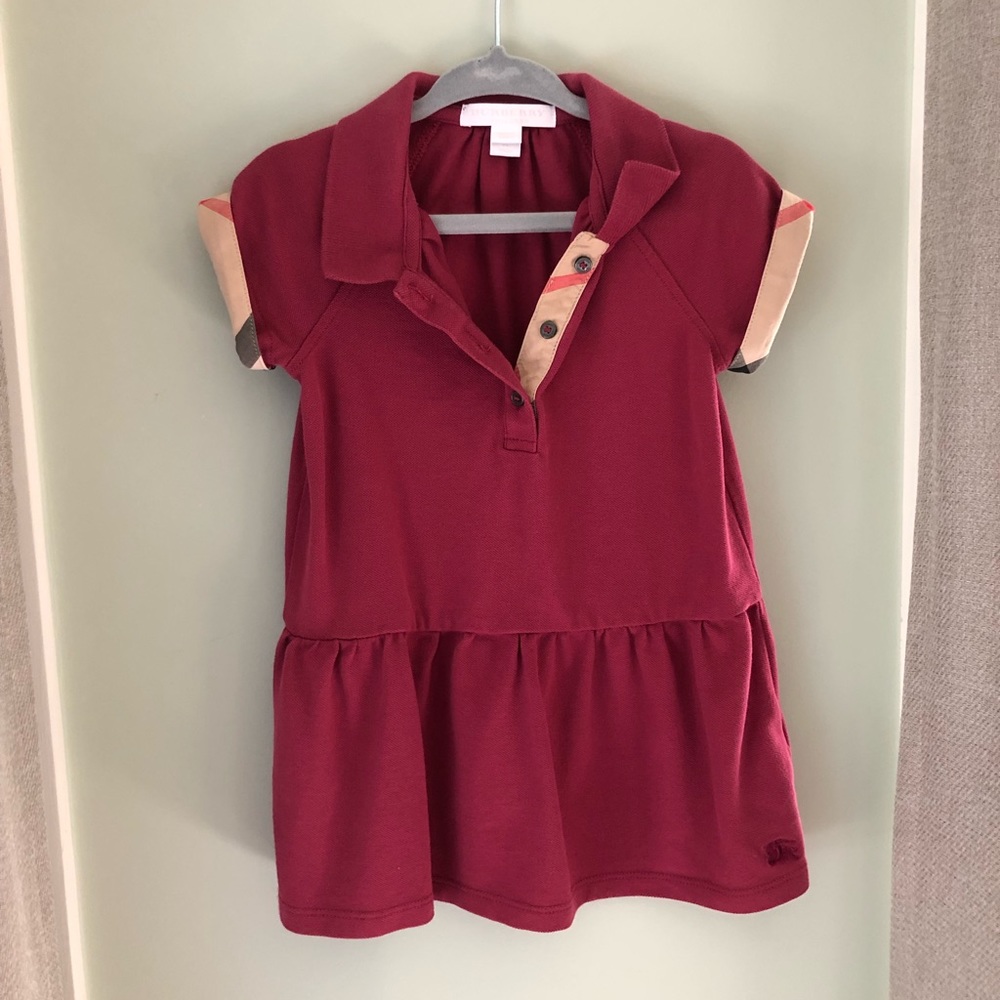 Burberry polo dress
